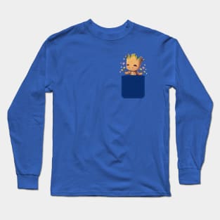 BABY GROOT IN YOUR POCKET Long Sleeve T-Shirt